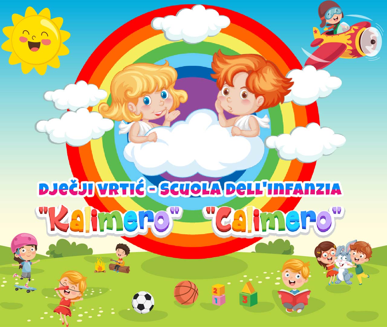 web stranice za Dječji vrtić Kalimero – Scuola dell'Infanzia Calimero Brtonigla